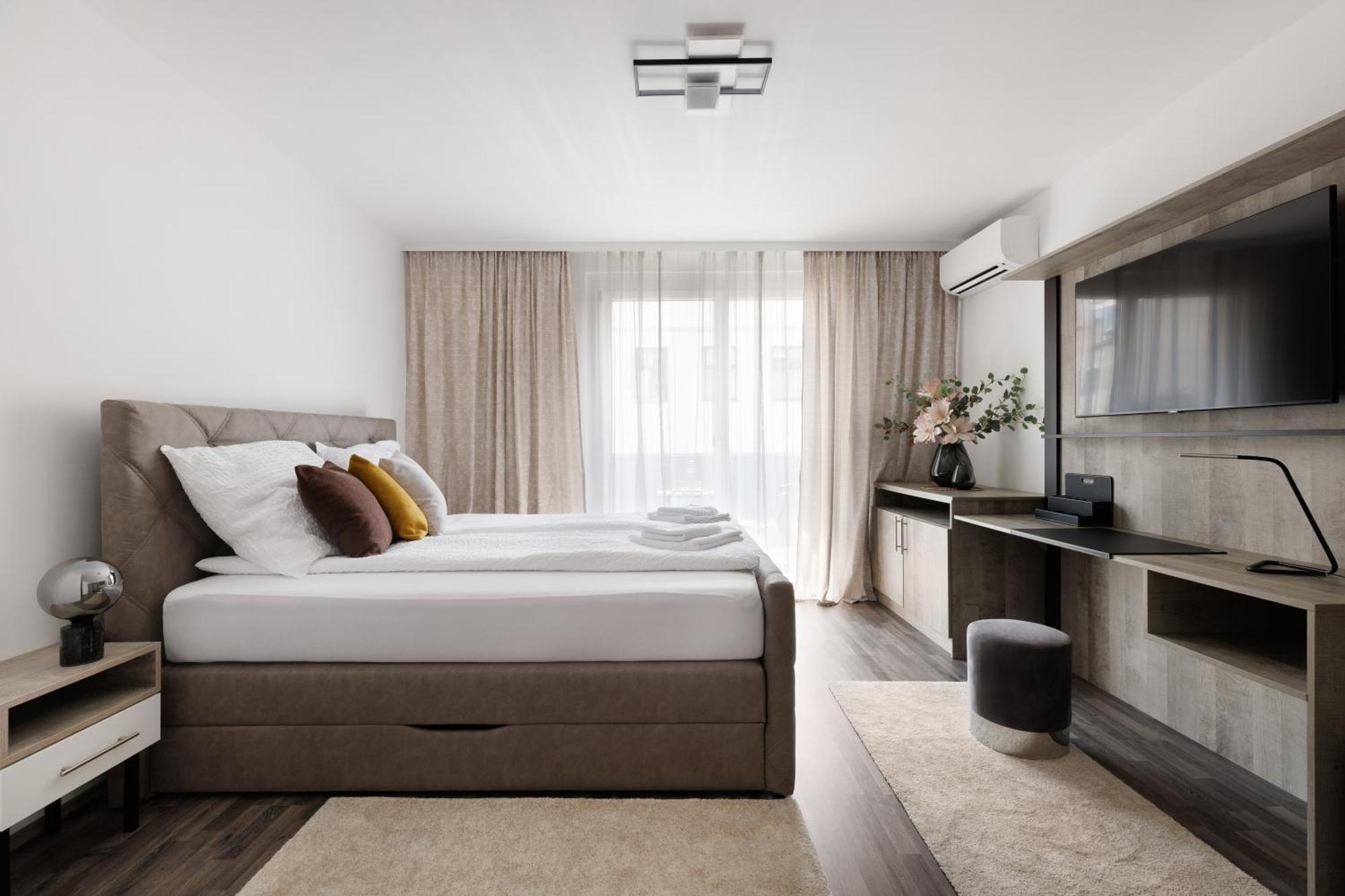 Neu! Apartment Mit Klimaanlage, Nahe Hauptbahnhof Вена Экстерьер фото